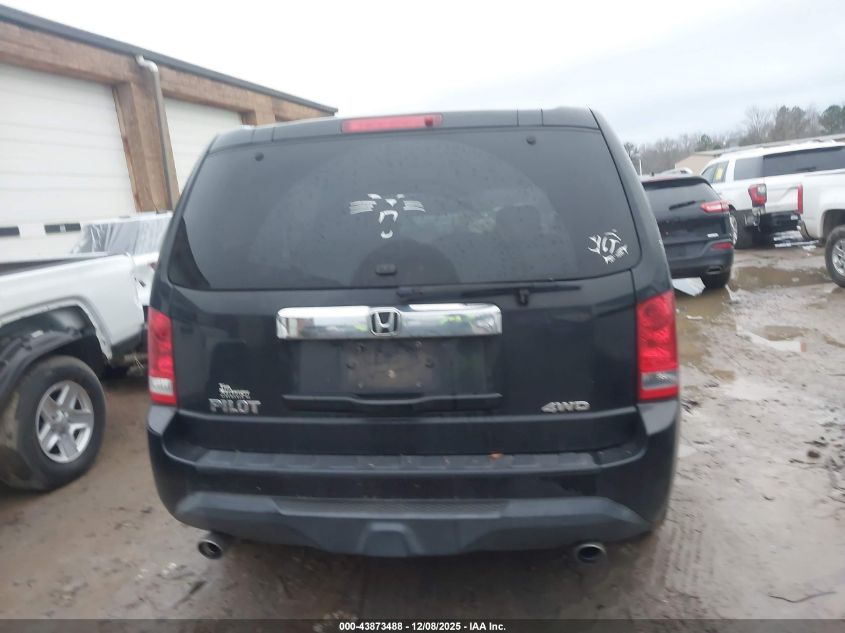 2015 Honda Pilot Ex-L VIN: 5FNYF4H56FB004587 Lot: 43873488