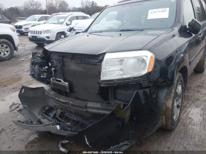 2015 Honda Pilot Ex-L VIN: 5FNYF4H56FB004587 Lot: 43873488