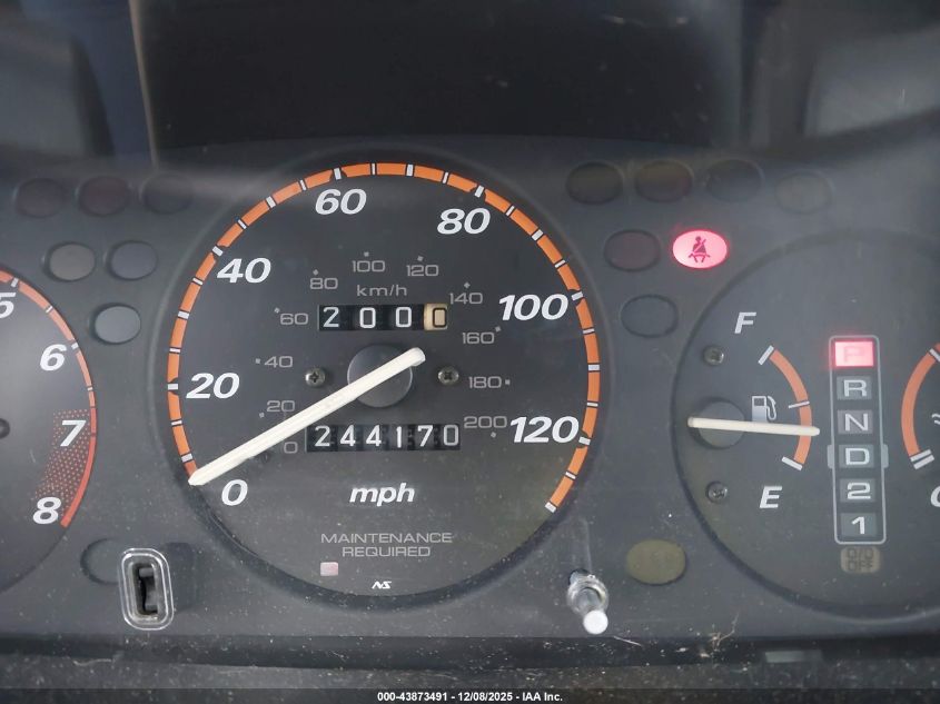 2000 Honda Cr-V Special Edition VIN: JHLRD1875YC040252 Lot: 43873491