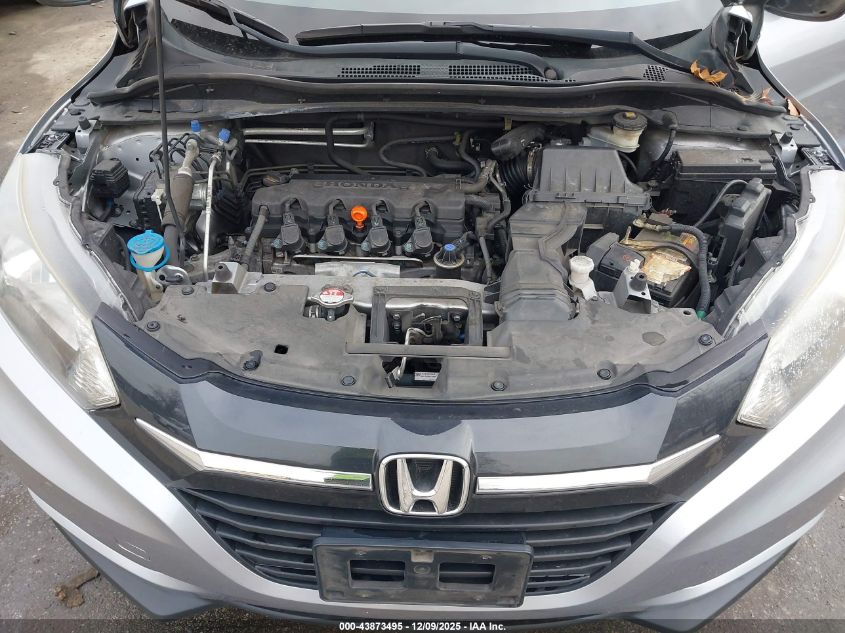 2018 Honda Hr-V Lx VIN: 3CZRU5H33JM722191 Lot: 43873495