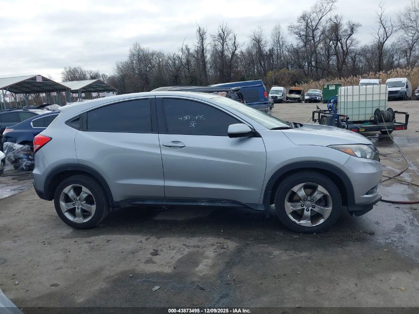 2018 Honda Hr-V Lx VIN: 3CZRU5H33JM722191 Lot: 43873495
