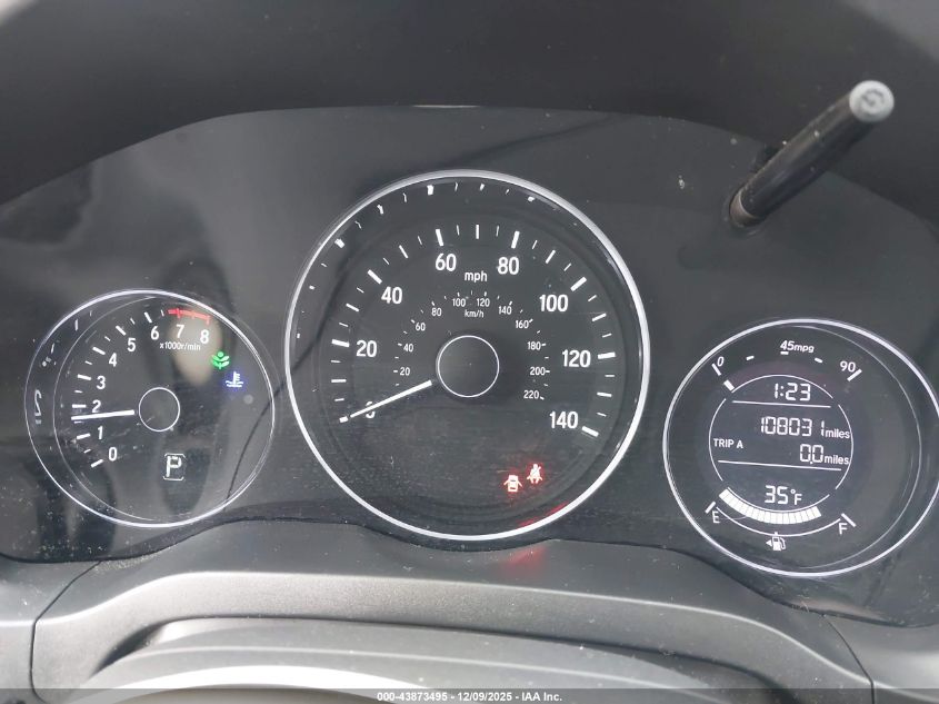 2018 Honda Hr-V Lx VIN: 3CZRU5H33JM722191 Lot: 43873495