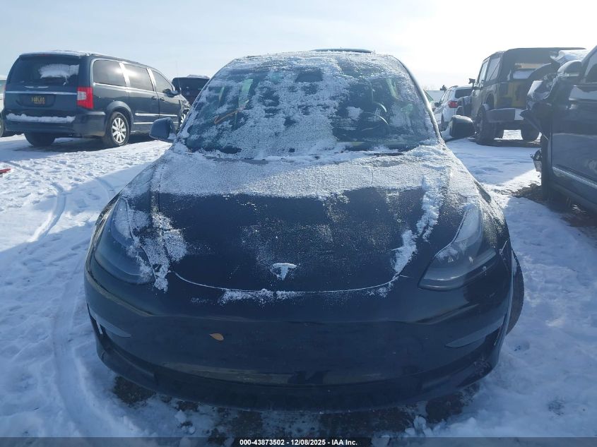 2023 Tesla Model 3 Rear-Wheel Drive VIN: 5YJ3E1EAXPF438901 Lot: 43873502