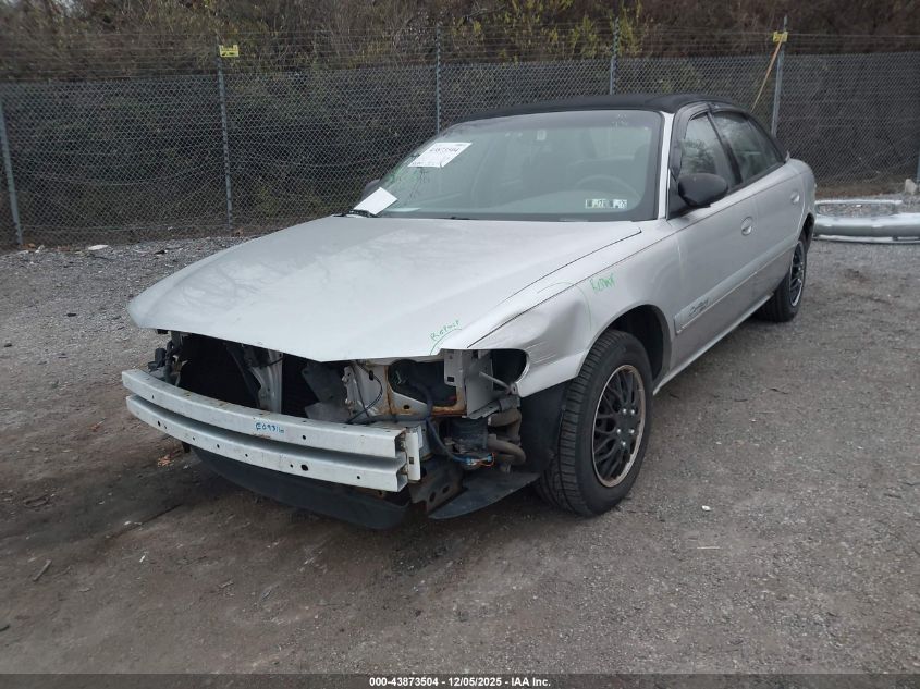 2000 Buick Century Custom VIN: 2G4WS52J2Y1284542 Lot: 43873504