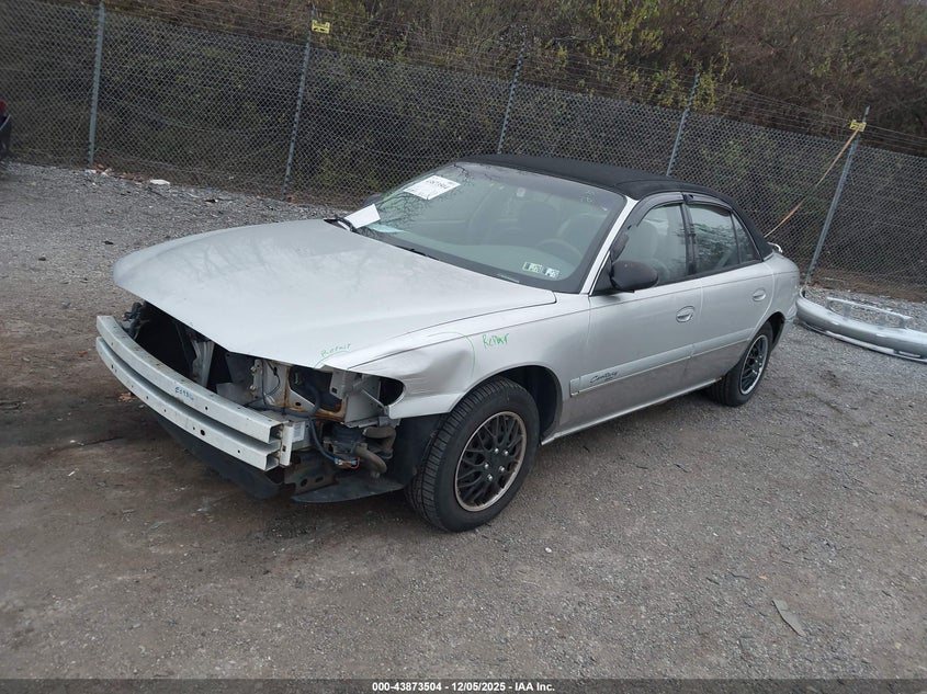 2G4WS52J2Y1284542 2000 BUICK CENTURY photo no. 2