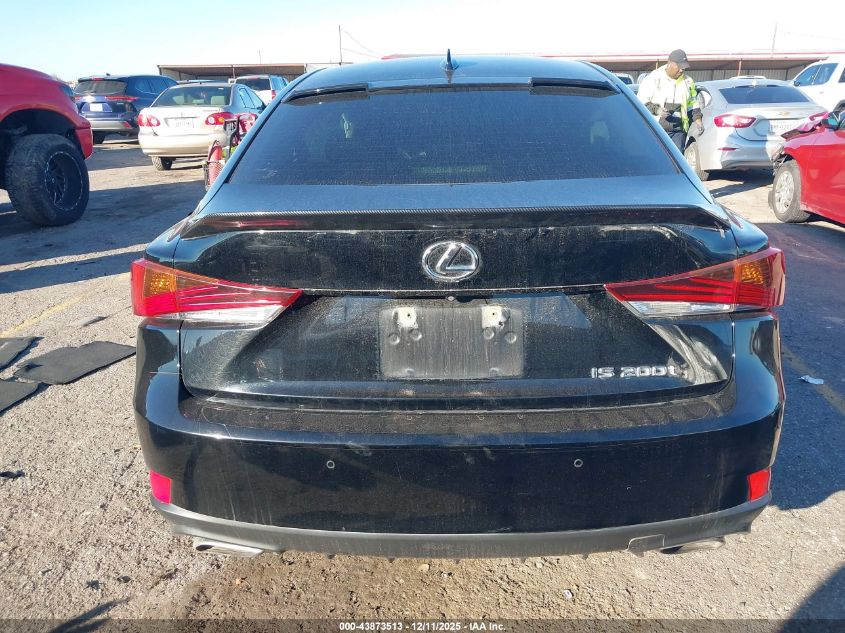 2017 Lexus Is 200T VIN: JTHBA1D27H5043352 Lot: 43873513