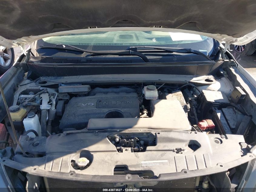 2017 Nissan Pathfinder Sv VIN: 5N1DR2MN7HC627437 Lot: 43873527