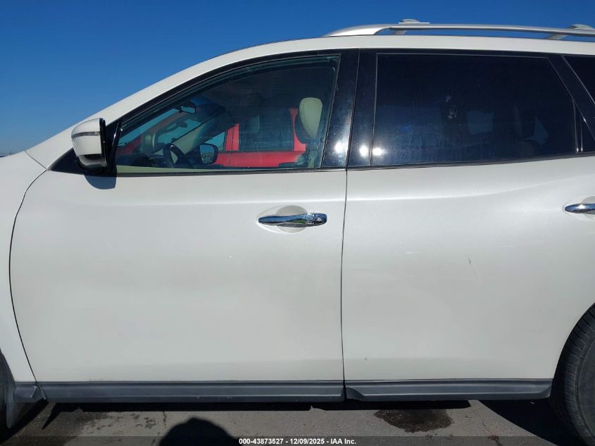 2017 Nissan Pathfinder Sv VIN: 5N1DR2MN7HC627437 Lot: 43873527