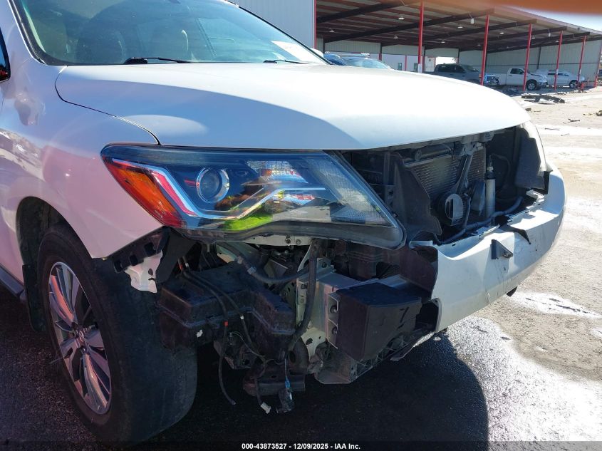 2017 Nissan Pathfinder Sv VIN: 5N1DR2MN7HC627437 Lot: 43873527