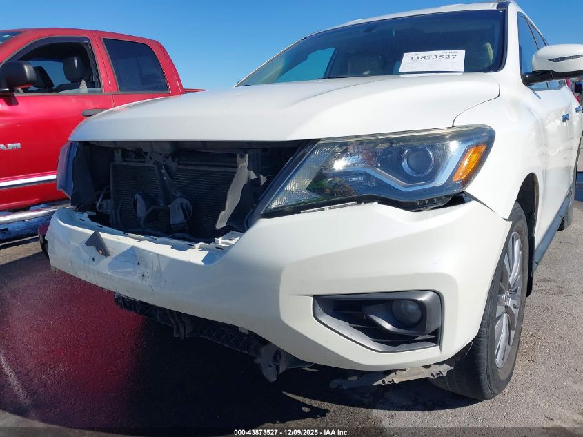 2017 Nissan Pathfinder Sv VIN: 5N1DR2MN7HC627437 Lot: 43873527
