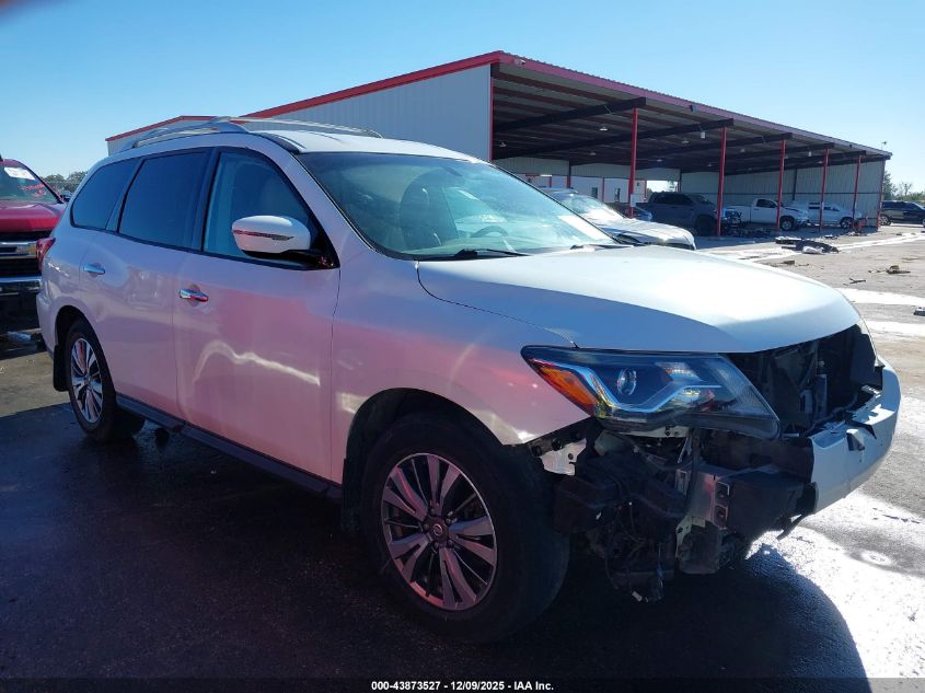 2017 Nissan Pathfinder Sv VIN: 5N1DR2MN7HC627437 Lot: 43873527