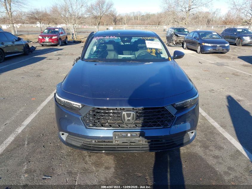 2025 Honda Accord Hybrid Touring VIN: 1HGCY2F80SA037918 Lot: 43873533