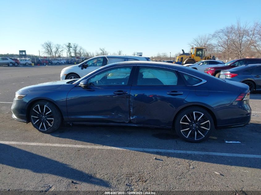 2025 Honda Accord Hybrid Touring VIN: 1HGCY2F80SA037918 Lot: 43873533