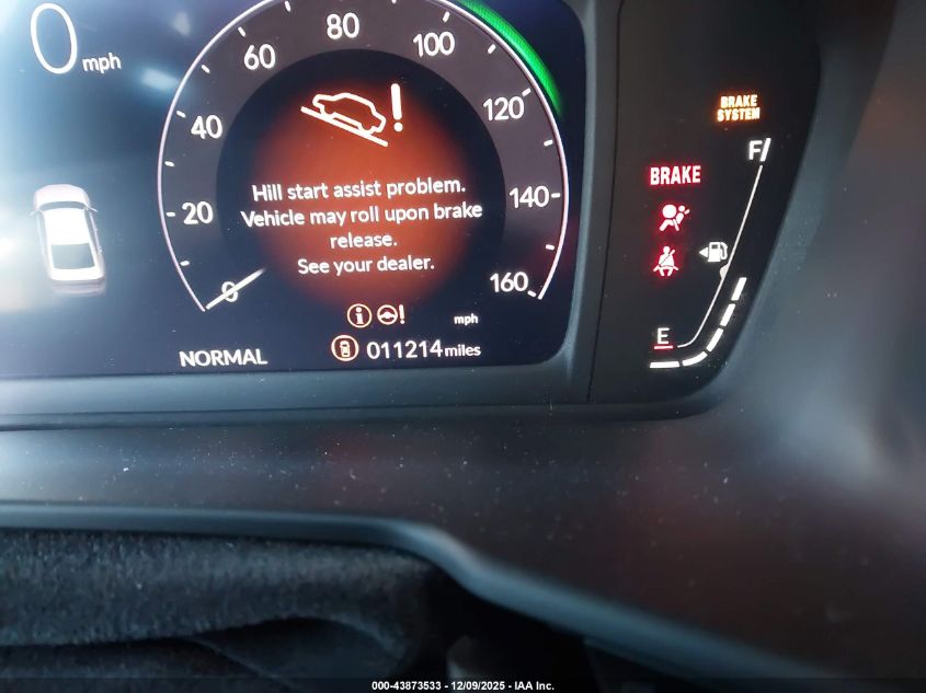 2025 Honda Accord Hybrid Touring VIN: 1HGCY2F80SA037918 Lot: 43873533