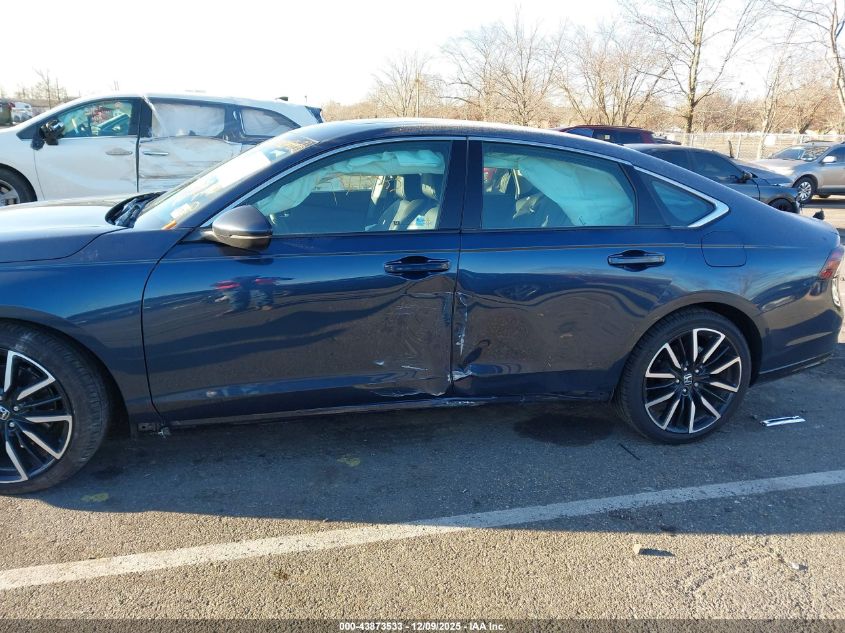 2025 Honda Accord Hybrid Touring VIN: 1HGCY2F80SA037918 Lot: 43873533