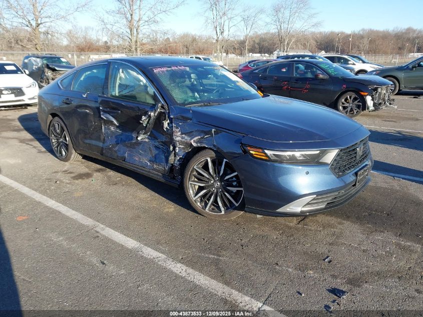 2025 Honda Accord Hybrid Touring VIN: 1HGCY2F80SA037918 Lot: 43873533