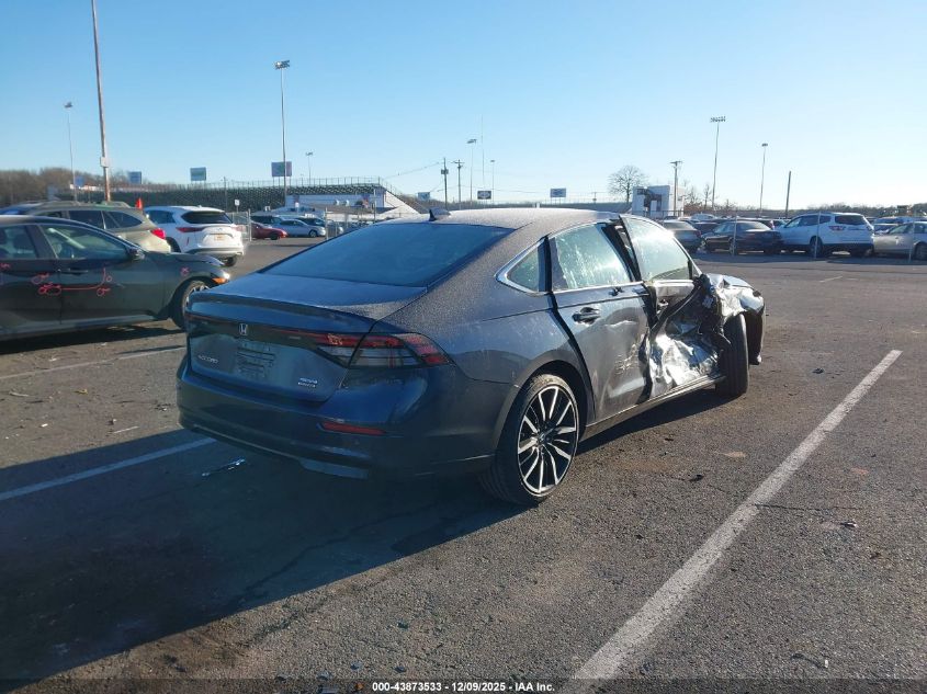 2025 Honda Accord Hybrid Touring VIN: 1HGCY2F80SA037918 Lot: 43873533
