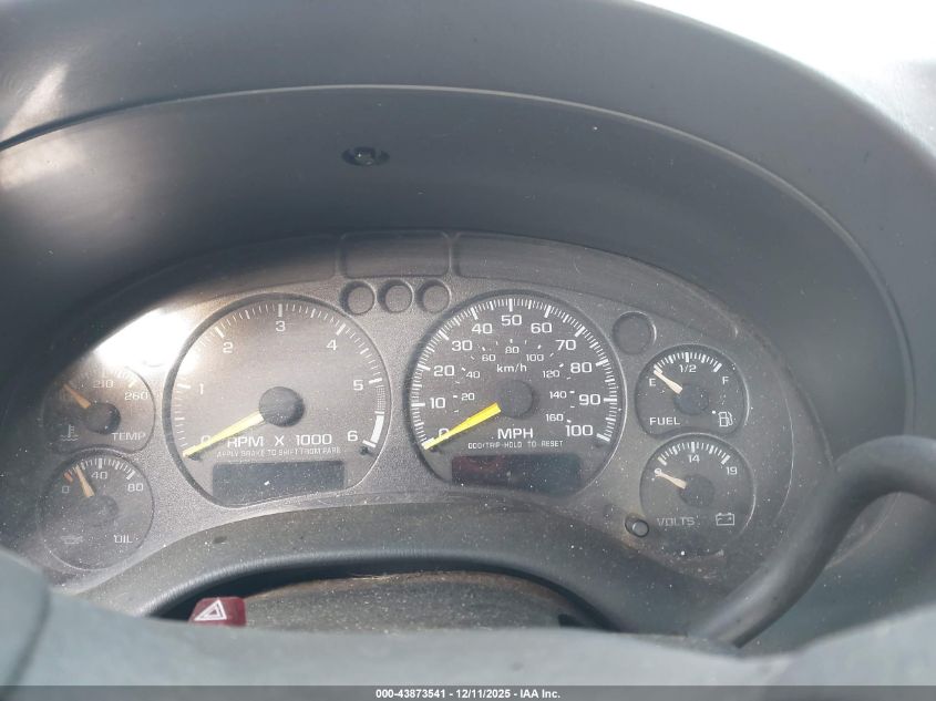 2001 GMC Sonoma Sls VIN: 1GTCS19W218125993 Lot: 43873541