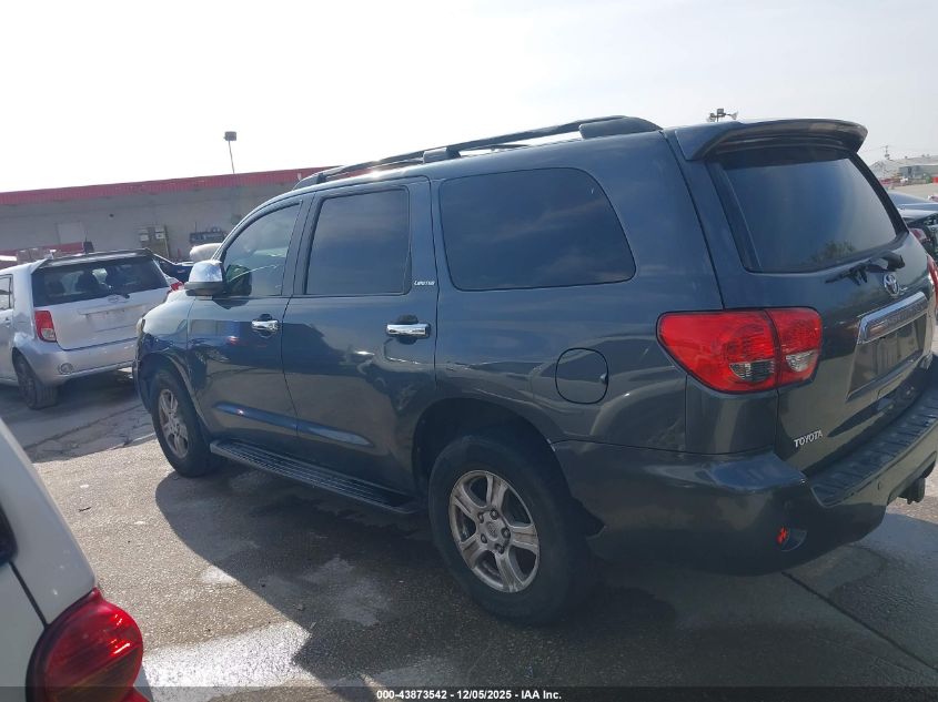 2008 Toyota Sequoia Limited 5.7L V8 VIN: 5TDZY68A18S008441 Lot: 43873542