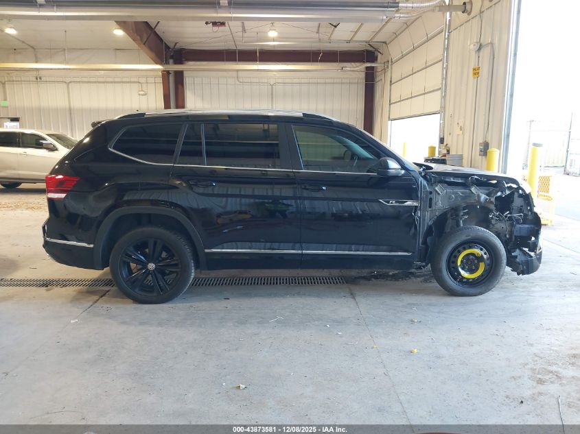 2018 Volkswagen Atlas 3.6L V6 Sel VIN: 1V2RR2CA1JC529985 Lot: 43873581