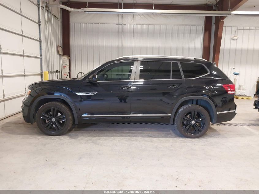 2018 Volkswagen Atlas 3.6L V6 Sel VIN: 1V2RR2CA1JC529985 Lot: 43873581