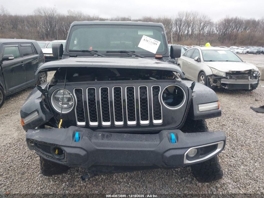 2022 Jeep Wrangler 4Xe Unlimited Sahara 4X4 VIN: 1C4JJXP68NW280968 Lot: 43873589