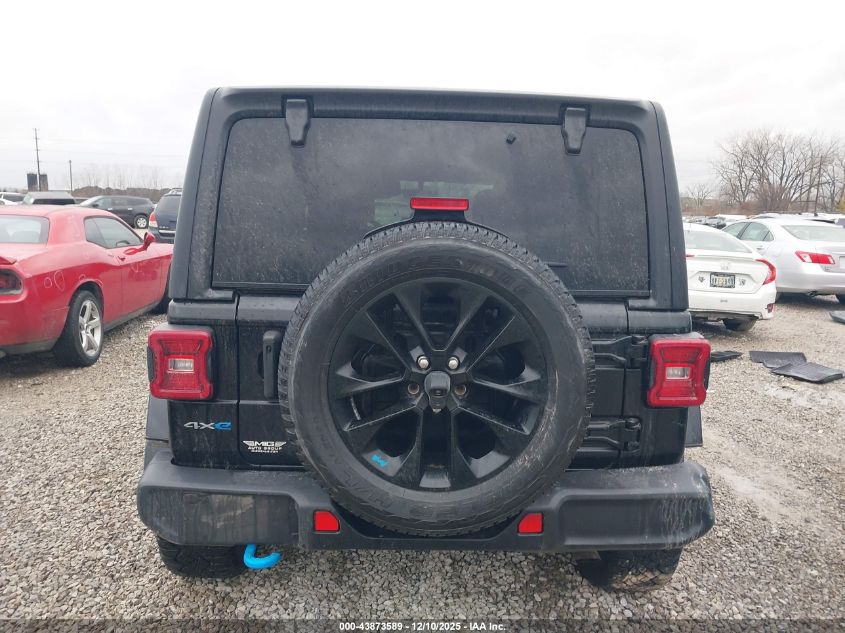 2022 Jeep Wrangler 4Xe Unlimited Sahara 4X4 VIN: 1C4JJXP68NW280968 Lot: 43873589