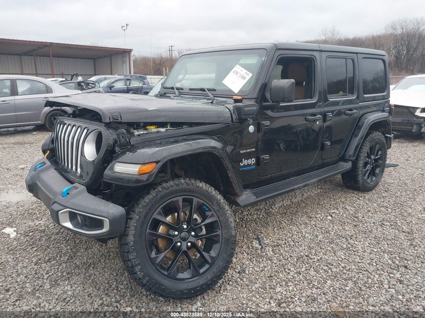2022 Jeep Wrangler 4Xe Unlimited Sahara 4X4
