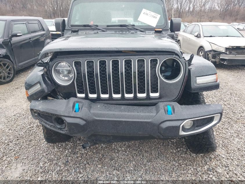 2022 Jeep Wrangler 4Xe Unlimited Sahara 4X4 VIN: 1C4JJXP68NW280968 Lot: 43873589