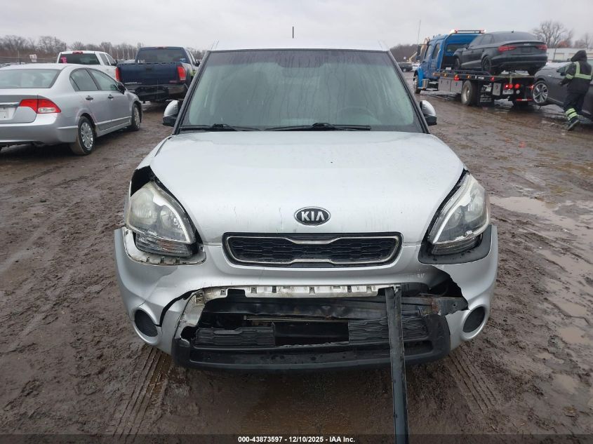 2013 Kia Soul + VIN: KNDJT2A6XD7488316 Lot: 43873597