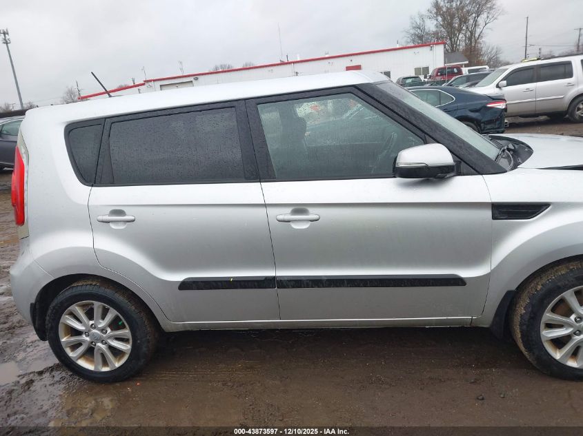 2013 Kia Soul + VIN: KNDJT2A6XD7488316 Lot: 43873597