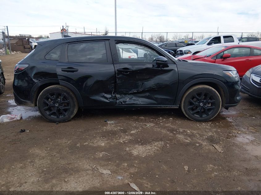 2024 Honda Hr-V Awd Sport/Awd Sport W/O Bsi VIN: 3CZRZ2H54RM762972 Lot: 43873600