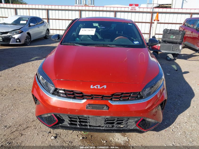 2023 Kia Forte Gt-Line VIN: 3KPF54AD5PE660198 Lot: 43873610