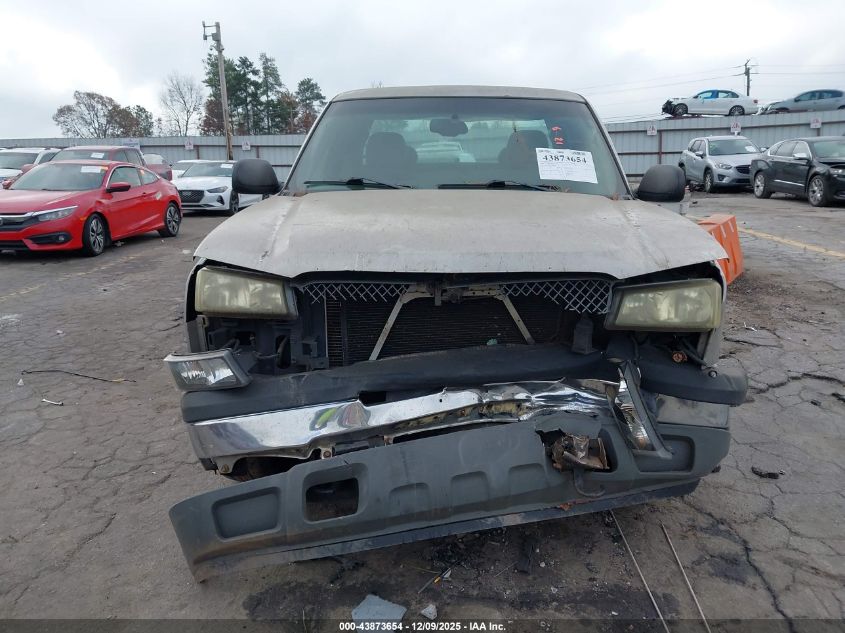 2005 Chevrolet Silverado 1500 Ls VIN: 1GCEC19V35Z285653 Lot: 43873654