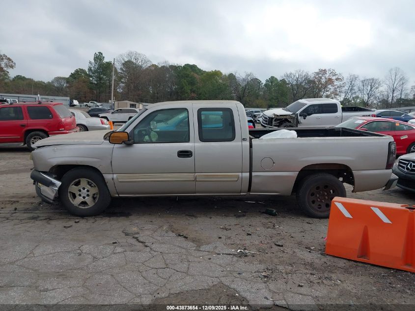 2005 Chevrolet Silverado 1500 Ls VIN: 1GCEC19V35Z285653 Lot: 43873654