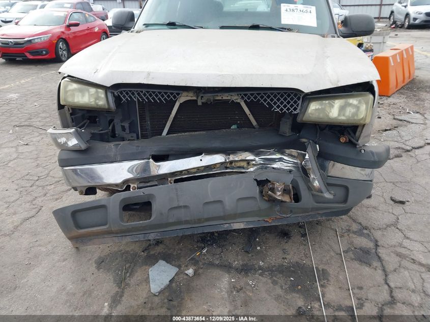 2005 Chevrolet Silverado 1500 Ls VIN: 1GCEC19V35Z285653 Lot: 43873654