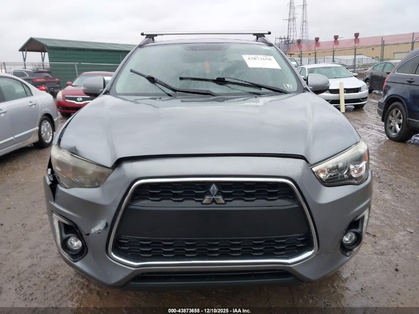 2015 Mitsubishi Outlander Sport Gt VIN: 4A4AP4AW1FE025357 Lot: 43873658