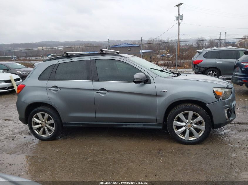 2015 Mitsubishi Outlander Sport Gt VIN: 4A4AP4AW1FE025357 Lot: 43873658