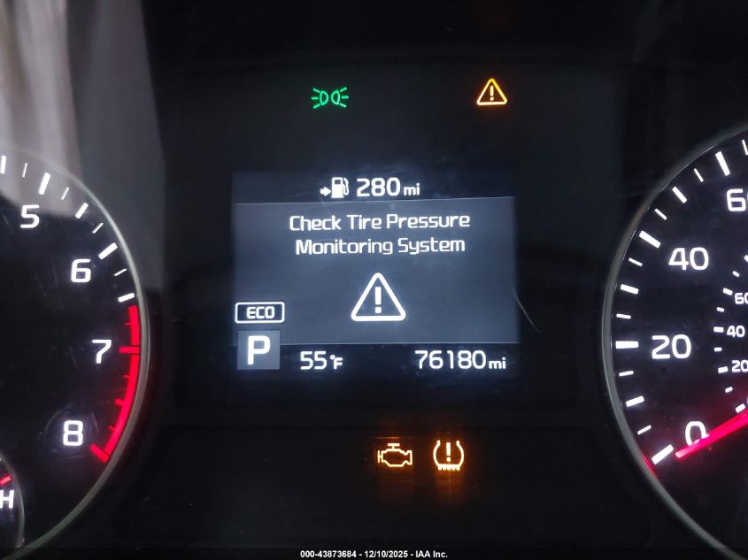 2019 Kia Optima Lx VIN: 5XXGT4L30KG336557 Lot: 43873684