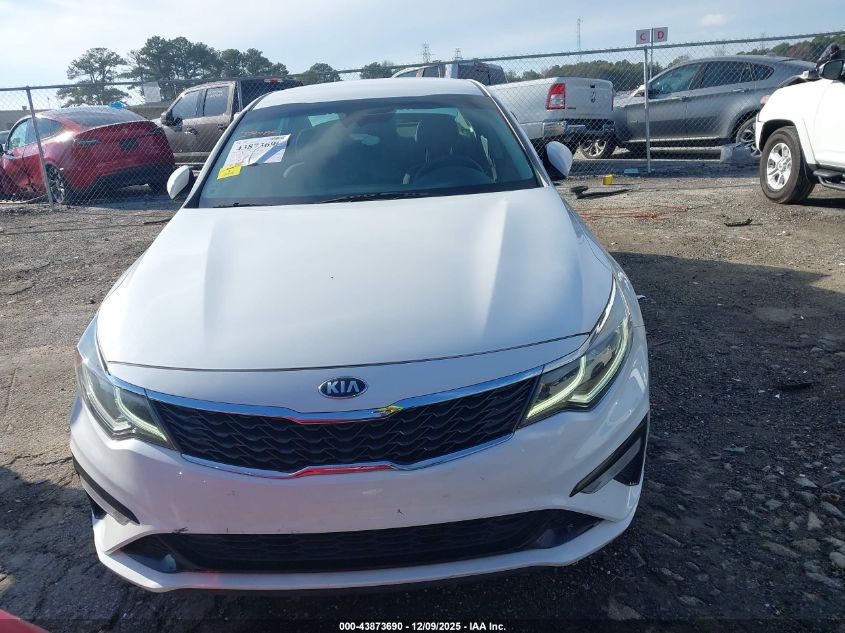 2019 Kia Optima Lx VIN: 5XXGT4L36KG379820 Lot: 43873690