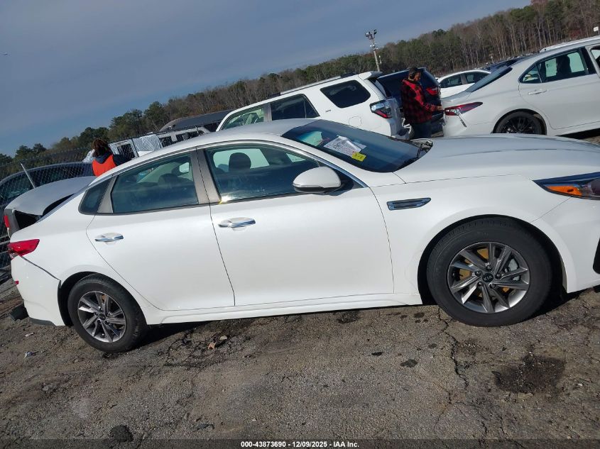 2019 Kia Optima Lx VIN: 5XXGT4L36KG379820 Lot: 43873690
