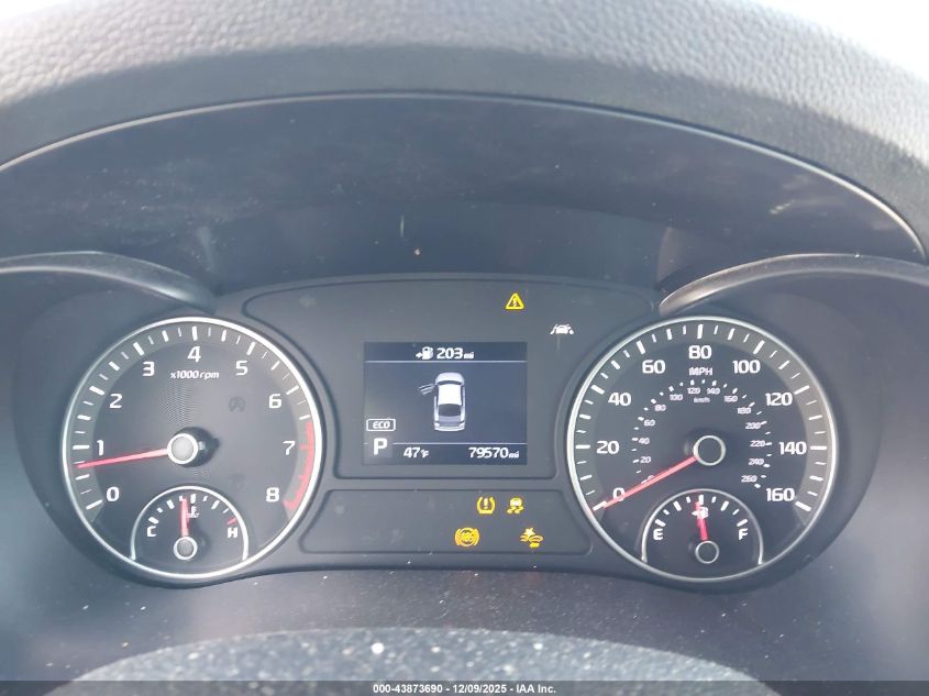 2019 Kia Optima Lx VIN: 5XXGT4L36KG379820 Lot: 43873690