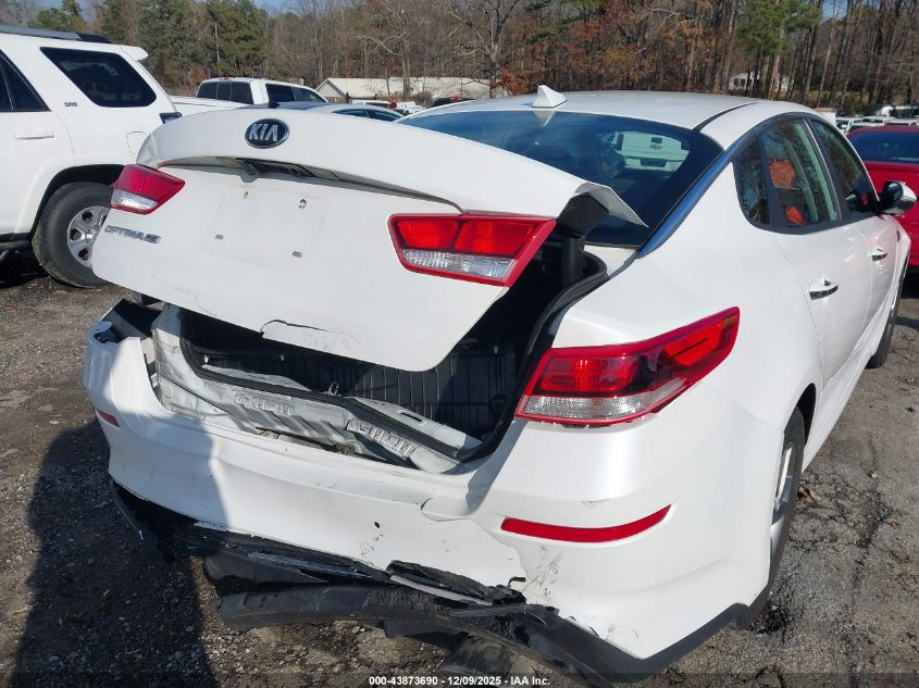 2019 Kia Optima Lx VIN: 5XXGT4L36KG379820 Lot: 43873690