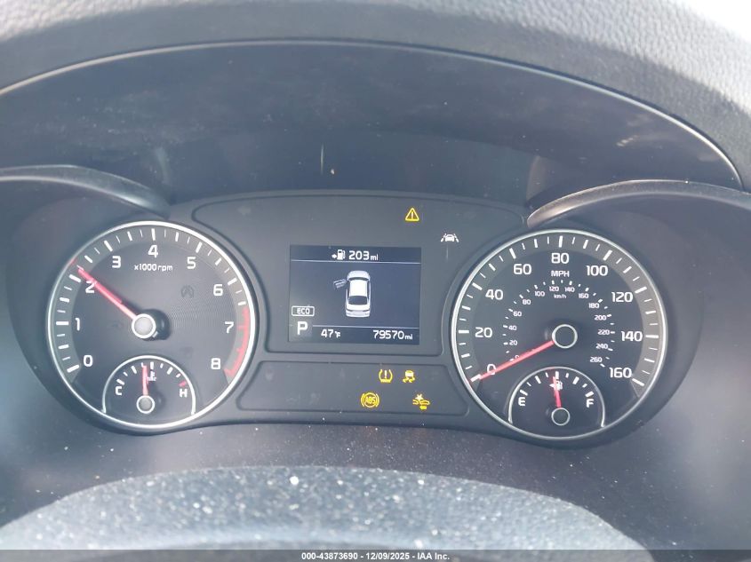 2019 Kia Optima Lx VIN: 5XXGT4L36KG379820 Lot: 43873690