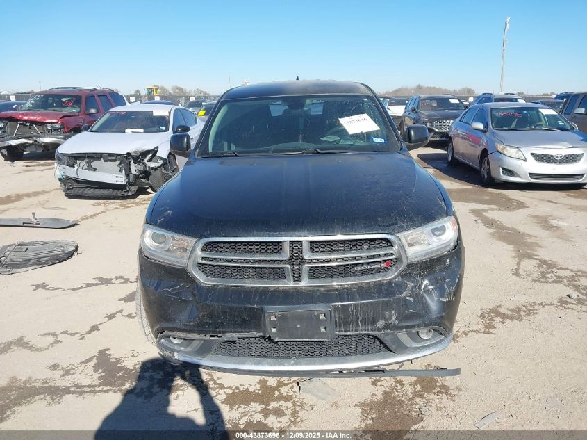 2017 Dodge Durango Sxt Rwd VIN: 1C4RDHAG3HC672201 Lot: 43873696
