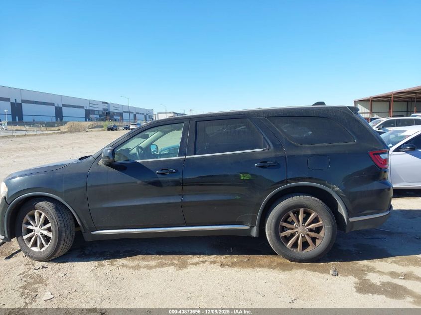 2017 Dodge Durango Sxt Rwd VIN: 1C4RDHAG3HC672201 Lot: 43873696
