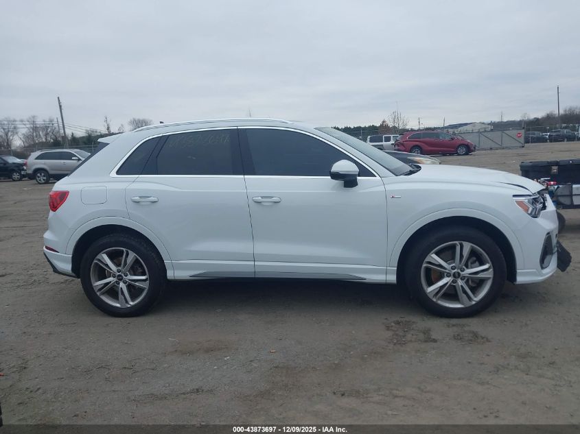 2023 Audi Q3 Premium Plus 45 Tfsi S Line Quattro Tiptronic VIN: WA1EECF3XP1102608 Lot: 43873697