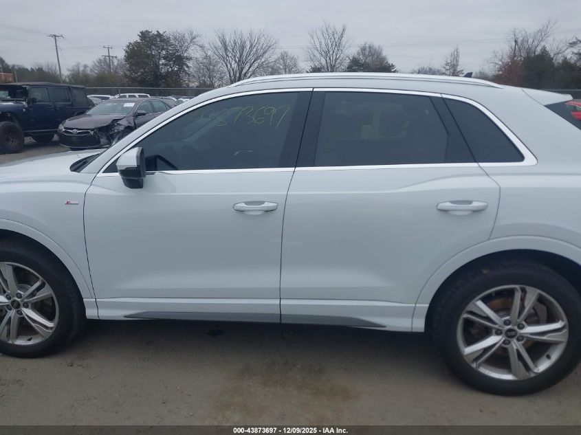 2023 Audi Q3 Premium Plus 45 Tfsi S Line Quattro Tiptronic VIN: WA1EECF3XP1102608 Lot: 43873697