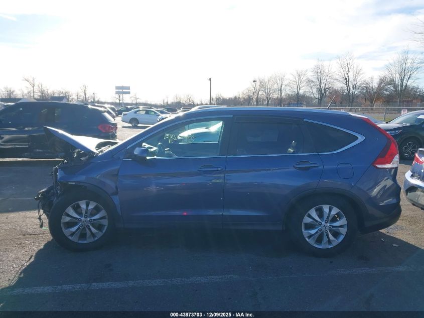 2013 Honda Cr-V Ex-L VIN: 2HKRM4H74DH649636 Lot: 43873703