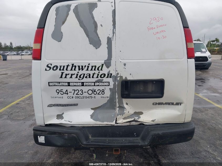 2006 Chevrolet Express Work Van VIN: 1GCGG25V861156977 Lot: 43873715